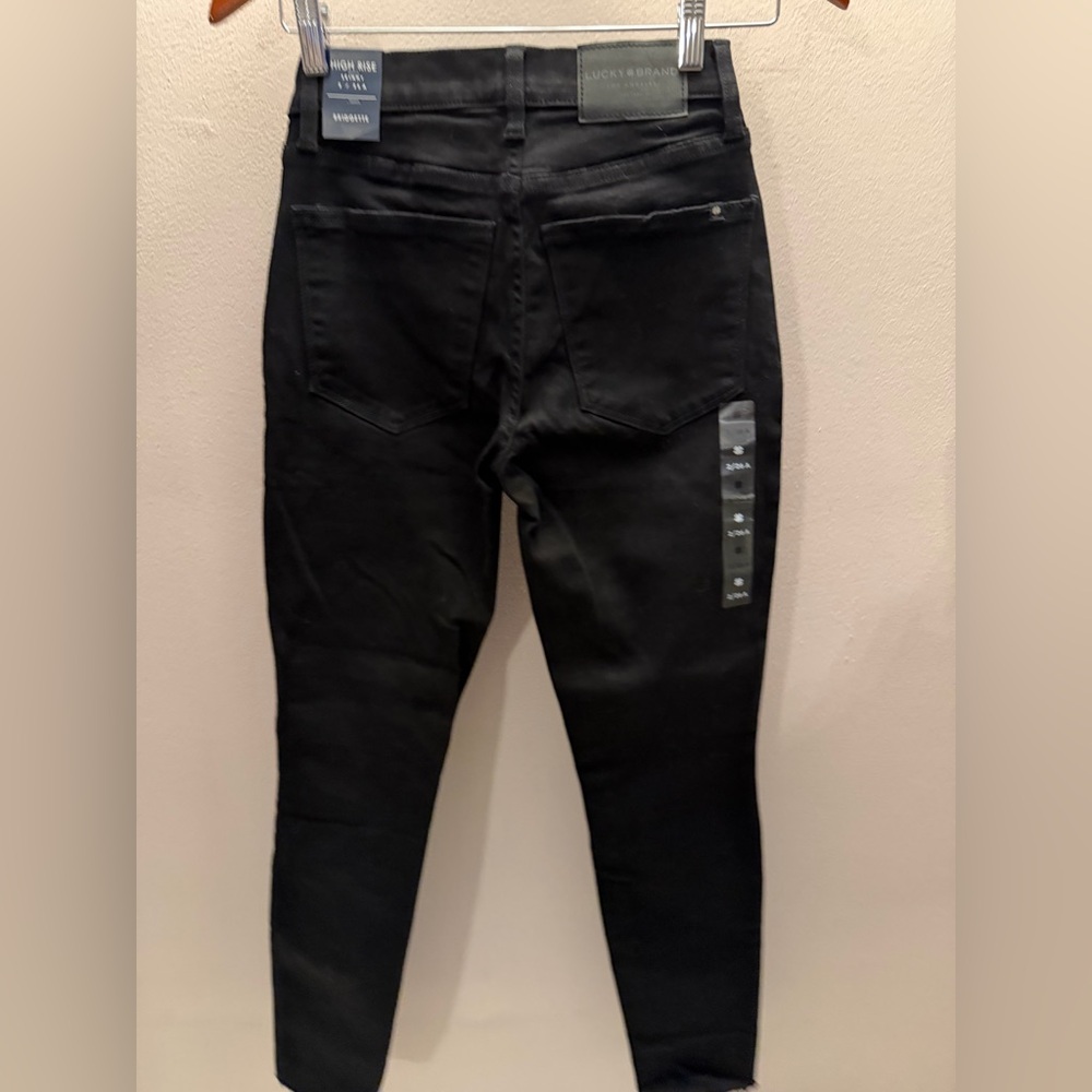 Nwt womens lucky brand black jeans